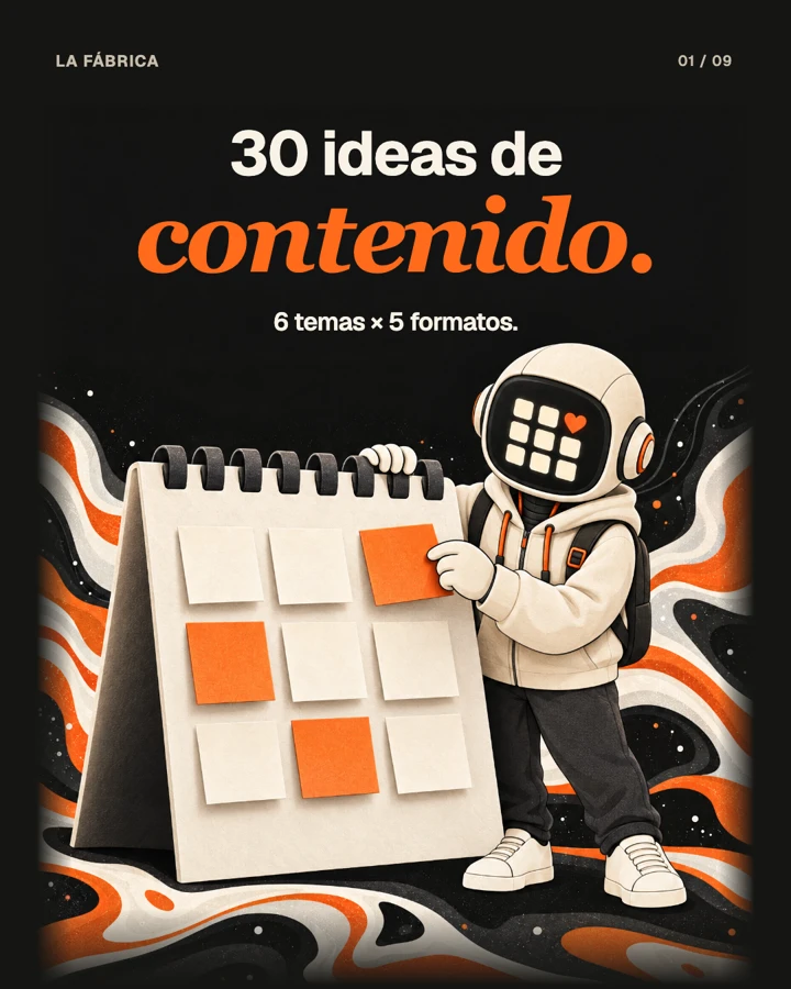 30 ideas de contenido